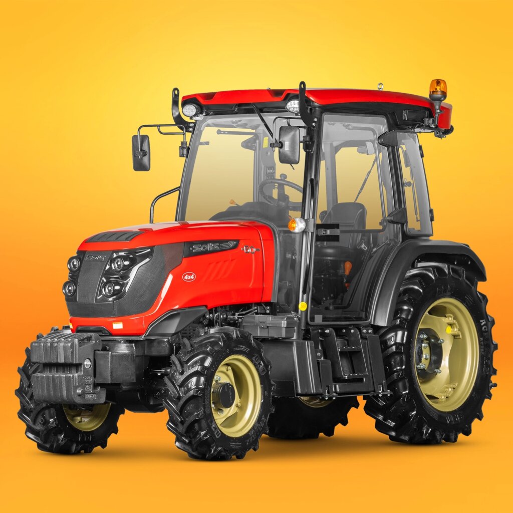 Трактор Solis-Gold | Солис-Голд 60GС A/С 4x4 12+12 Carraro Radial аgri 280-70R18 / 360-70R28 (с ПСМ) от компании Кронос - Сельхозтехника оптом и в розницу - фото 1