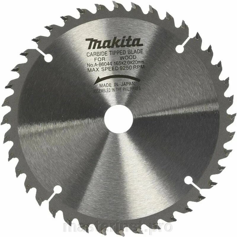 235*30*24Т Диск MAKITA Дерев, Чист. двойн. скош. зуб (M-Force) B-31407 от компании "Мастер Инструмент" магазин - фото 1