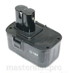 Аккумулятор Китайский шуруповёрт тип. 1 18V (1,5A) STURM CD 3118  010198L1(1815) А0079-3В от компании "Мастер Инструмент" магазин - фото 1