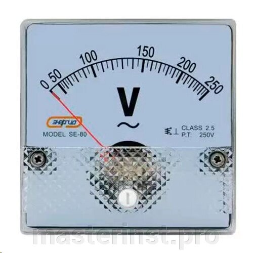 Амперметр SE-80 250А/5А Переменка ЭНЕРГИЯ от компании "Мастер Инструмент" магазин - фото 1