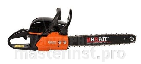 Бензопила BRAIT BR-5218B стартер метал. шина 18", цепь 72*325*1,5   01.01.022.001 от компании "Мастер Инструмент" магазин - фото 1