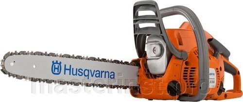 Бензопила HUSQVARNA 236 -14" 3/8,  1,9л. с. (в комплекте две цепи)  9673264-06 от компании "Мастер Инструмент" магазин - фото 1