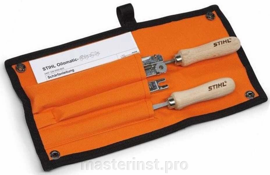 Державка 4,0мм STIHL 1/4, 3/8 PM набор заточной 5605 007 1027 от компании "Мастер Инструмент" магазин - фото 1