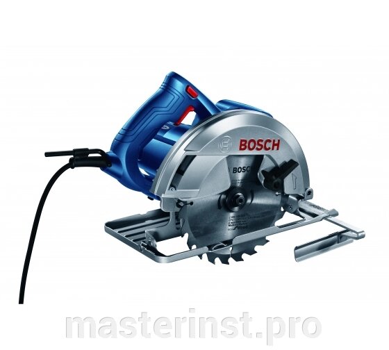 Дисковая пила элек. BOSCH GKS 140 (1400вт 185*20мм до 64мм, 6200об/мин, 3,7кг) 06016B3020 от компании "Мастер Инструмент" магазин - фото 1