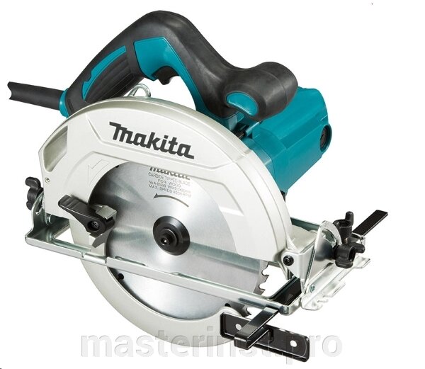 Дисковая пила элек. MAKITA HS7600 1200Вт,5200об/мин.,190/185х30мм, рез-64мм, стальное основание от компании "Мастер Инструмент" магазин - фото 1