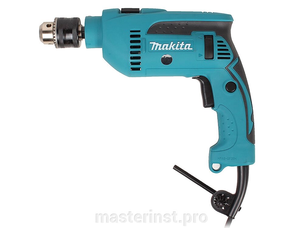 Дрель MAKITA HP1641F уд,680Вт, БЗП-13мм,0-2800об/м,1.8кг, кор, подсветка от компании "Мастер Инструмент" магазин - фото 1