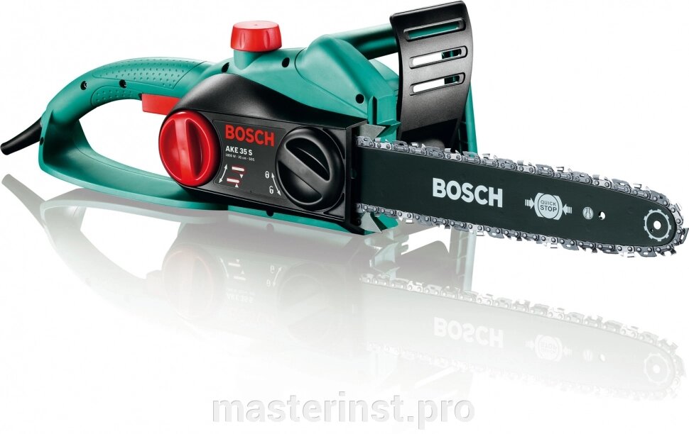 Электропила цепная BOSCH AKE-35S 1800вт 35см 3/8  0600834500 от компании "Мастер Инструмент" магазин - фото 1