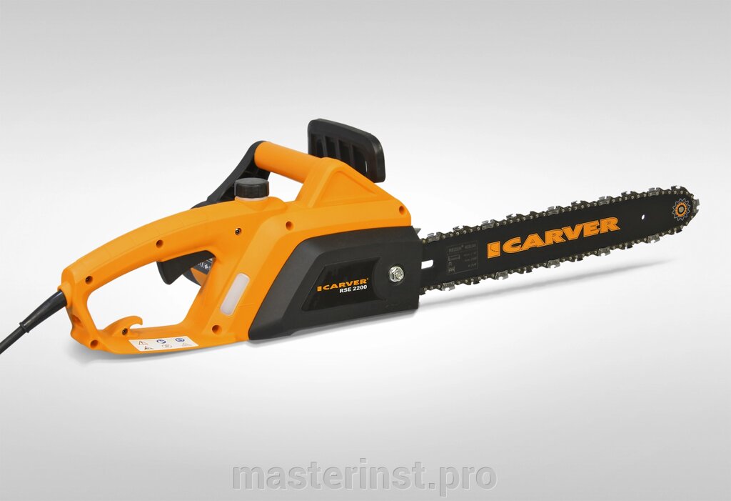 Электропила цепная CARVER RSE-2200М, 2Kw 16", (403 L 9 А+PS-9-1,3-57)  01.014.00005 от компании "Мастер Инструмент" магазин - фото 1