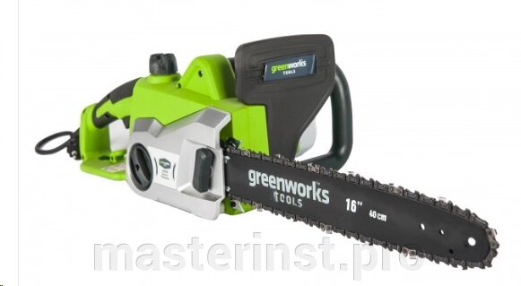 Электропила цепная Greenworks GCS1840 1800Вт, 40см цепь 56*1,3*3/8 20027 от компании "Мастер Инструмент" магазин - фото 1