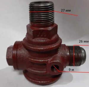 Клапан обратный компрессора 9*26*27мм 010503(1)