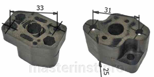 Колено карбюратора триммера 026  010265(A) от компании "Мастер Инструмент" магазин - фото 1