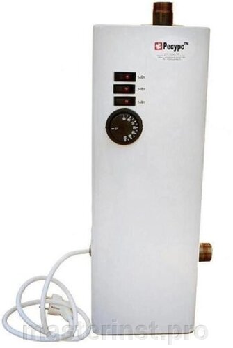 Котел электрический ЭВПМ - 3кВт (Автомат) 220ВПереключение 3/2/1 кВт, терм/рег, отапливаемая S=30м2