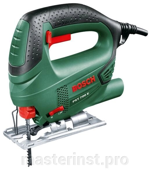 Лобзик BOSCH PST 700Е (500Вт, регул. оборотов, 1,7кг, дерево до 70мм, крепл пилки SDS) 06033A0020 от компании "Мастер Инструмент" магазин - фото 1