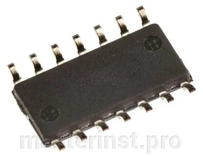 Микросхема CD4081BM  Микросхемы Стандартной логики SOIC-14 от компании "Мастер Инструмент" магазин - фото 1