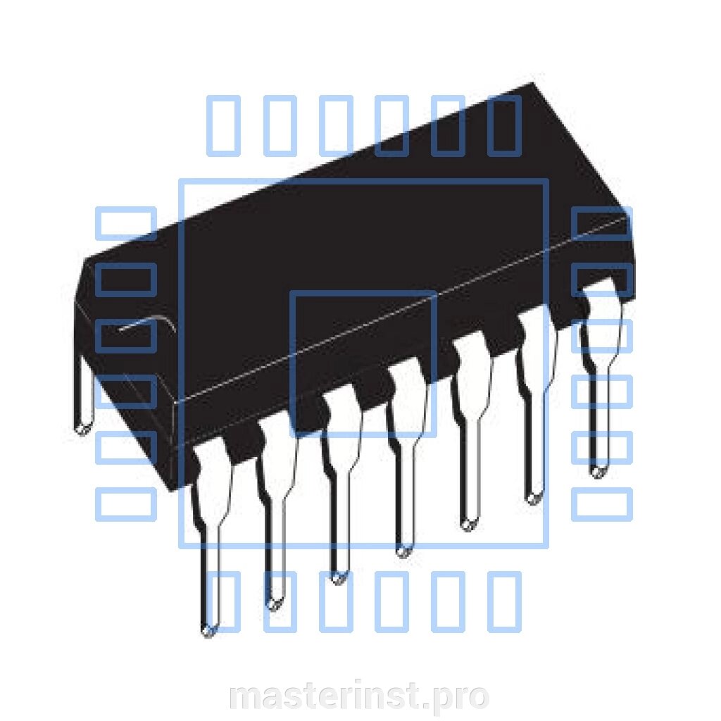 Микросхема К511ЛИ1 корпус DIP14 от компании "Мастер Инструмент" магазин - фото 1