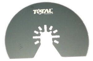 Насадка мфи TOTAL TFS-450 полукруглая пильная плоская 450-05