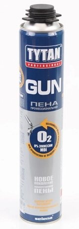 Пена монтажная ПРОФИ "TYTAN GUN" 750 мл. 14493 от компании "Мастер Инструмент" магазин - фото 1