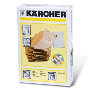 Мешок для пылесоса 12л KARCHER SE 3001, SE 5.100 (5 шт) 6.904-143.0 в Свердловской области от компании "Мастер Инструмент" магазин