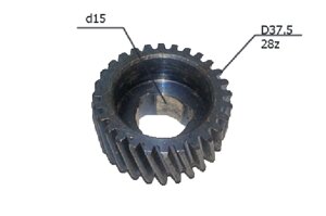 Шестерня STURM RH-2565, Waller-650, Omax-650, Stern-650 подходит к якоря 852C, 852D  010069(835A) в Свердловской области от компании "Мастер Инструмент" магазин