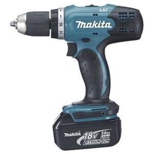 Шуруповерт аккумуляторный MAKITA DDF453RFE (18В,2x3АчLi-ion. БЗП-13мм,0-400/1300об,м, 42Нм/27Нм. 1,8