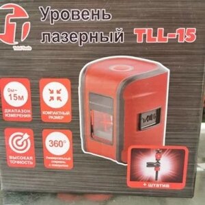 Уровень лазерный TOTAL TLL-15 (0 -15 метров, точность 0.12° без шатива в Свердловской области от компании "Мастер Инструмент" магазин