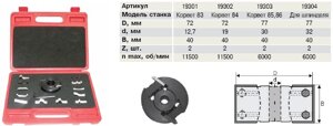 Фрезерная головка с наб. смен. ножей КОРВЕТ 86 ф30мм 19303 в Свердловской области от компании "Мастер Инструмент" магазин