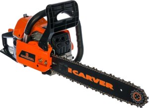 Бензопила CARVER RSG 252Х картон (18", 0,325*1,5*72зв, 2,8л. с.) 01.004.00029 в Свердловской области от компании "Мастер Инструмент" магазин