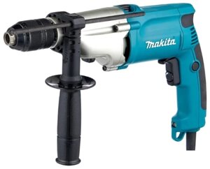 Дрель MAKITA HP2051F уд,720Вт, БЗП-13мм,0-1200/2900об/м,2.3кг, чем, мет редуктор, подсветка