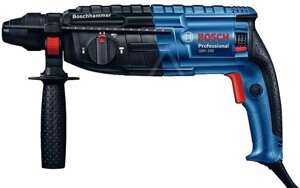 Перфоратор элек. BOSCH GBH 240 DRE 790Вт, 2,7Дж, 0 – 4.200 уд/мин, 0 – 930 об/мин, коронки 68 мм, 06