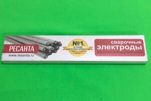 Электроды 2,0мм  Ресанта МР-3 Ф2,0 Пачка 1 кг в Свердловской области от компании "Мастер Инструмент" магазин