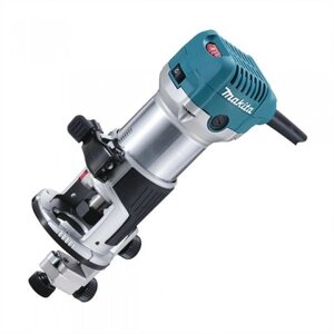 Фрезер MAKITA RT0700CX2  кромочный,710Вт,10000-30000об/м, цанга-6-8мм,1.8кг, сум, прям направляющая, пог в Свердловской области от компании "Мастер Инструмент" магазин