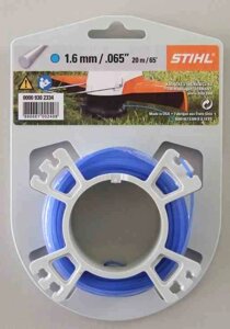 Леска 1,6*20м STIHL круглого сечения 0000 930 2334 в Свердловской области от компании "Мастер Инструмент" магазин