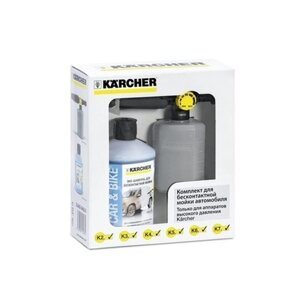 Комплект д/бесконтактной мойки:0,6л+UltraFoamCleaner 1 л KARCHER (взамен 2.642-244) 2.642-942.0