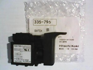 Кнопка HITACHI DH 24 PC3 335-796 / 331-454 / 324-536 в Свердловской области от компании "Мастер Инструмент" магазин