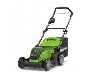 Газонокосилка аккумуляторная Greenworks G24X2LM41 2*24V, 41 см, высота 25-80мм без АКБ и ЗУ 2512607 в Свердловской области от компании "Мастер Инструмент" магазин