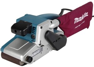 Ленточная шлифмашина MAKITA 9404 ,1010Вт,100х610мм,210-440м/м,4.7кг, кор,п/сборник