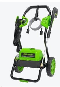 Мойка Greenworks GPW2000 высокого давления электрическая 1800 Вт 420л/ч, 140бар шланг 7,6м 5106707