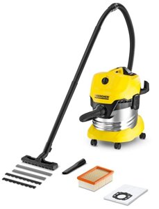 Пылесос KARCHER WD4 влажная, сухая уборка 20л 1000вт 220 Air Watt 1.348-150.0