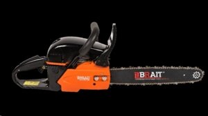 Бензопила BRAIT BR-4515B стартер метал. шина 15", цепь 64*325*1,5 01.01.020.001