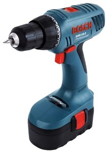 Шуруповерт аккумуляторный BOSCH GSR 18-2 (18В, 45Нм, 2ск.,2 акк, 1.5 Аh, БЗП 10 мм, кейс) Аккум. 0.6