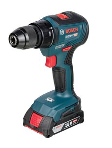 Шуруповерт аккумуляторный BOSCH GSR 18V-50 (б/щет. двиг. 18V,1*4,0Ah,13mm БЗП,2ск: 460 /1800об/мин 2