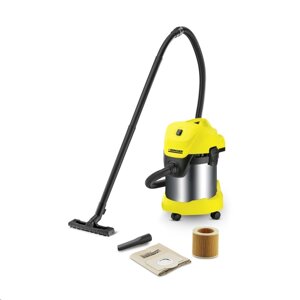 Пылесос KARCHER WD3 сух/влажн 17л 200 Air Watt 1.629-863.0