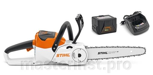 Пила цепная аккум. STIHL MSA 140 C-BQ (30см+71PM3 64+AK30+AL 101) 1254 011 5858 от компании "Мастер Инструмент" магазин - фото 1