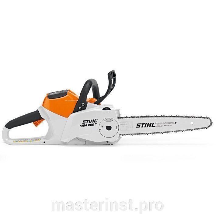 Пила цепная аккум. STIHL MSA 200 C-BQ  шина R 35 см, цепь 71 PM3 72 1251 200 0021 от компании "Мастер Инструмент" магазин - фото 1