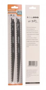 Пилка ножовочная Sturm (2 шт, 300 / 8,5 мм, грубый рез, древесина без гвоздей) 9019-03-S1617K