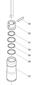 Поршень makita HM1400 321562-8