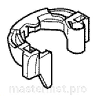 Рычаг фиксатора MAKITA 4350FCT 419820-5   417842-9 от компании "Мастер Инструмент" магазин - фото 1