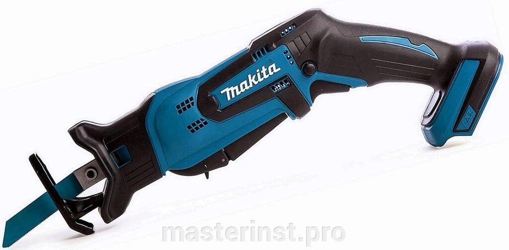 Сабельная пила аккум. MAKITA DJR185Z 18В, Li-ion,0-3000об/м, ход-13мм, рез-50мм,1.5кг, чем, подсв,н-р пил от компании "Мастер Инструмент" магазин - фото 1