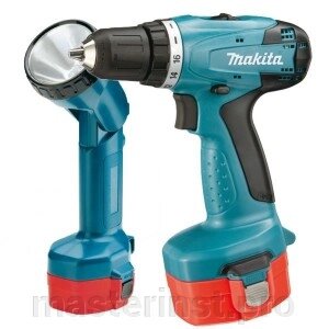 Шуруповерт аккумуляторный MAKITA 6281DWPLE (14,4 V, 36 Н/м, 2акк. 2 скор., 1,3Ah + фонарь) от компании "Мастер Инструмент" магазин - фото 1