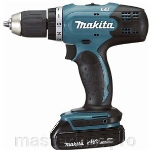 Шуруповерт аккумуляторный MAKITA DDF453SY (18В, 2х1.5АчLi-ion, БЗП-13мм, 0-400/1300об/м, 42/27Нм, 1. от компании "Мастер Инструмент" магазин - фото 1